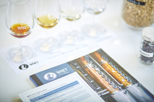 WSET in Spirits, spritutbildning på The Wine Hub.